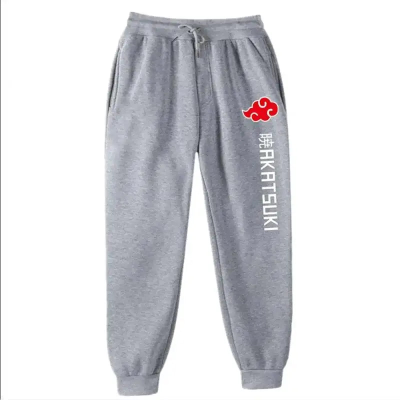 Fashion Print Men's Women's Jogging Hip Hop Pants Street Clothing Hot Selling Anime Pants Akatsuki Fleece Trousers S-3XL.