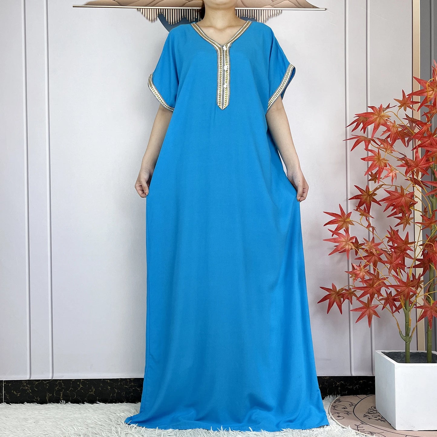 Neue Sommer-Kaftan-Abaya 2023, afrikanische Kleider für Frauen, traditionelle Kleidung, Islam-Gebetskleidung, Türkei, muslimische lose Robe, Ramadan.