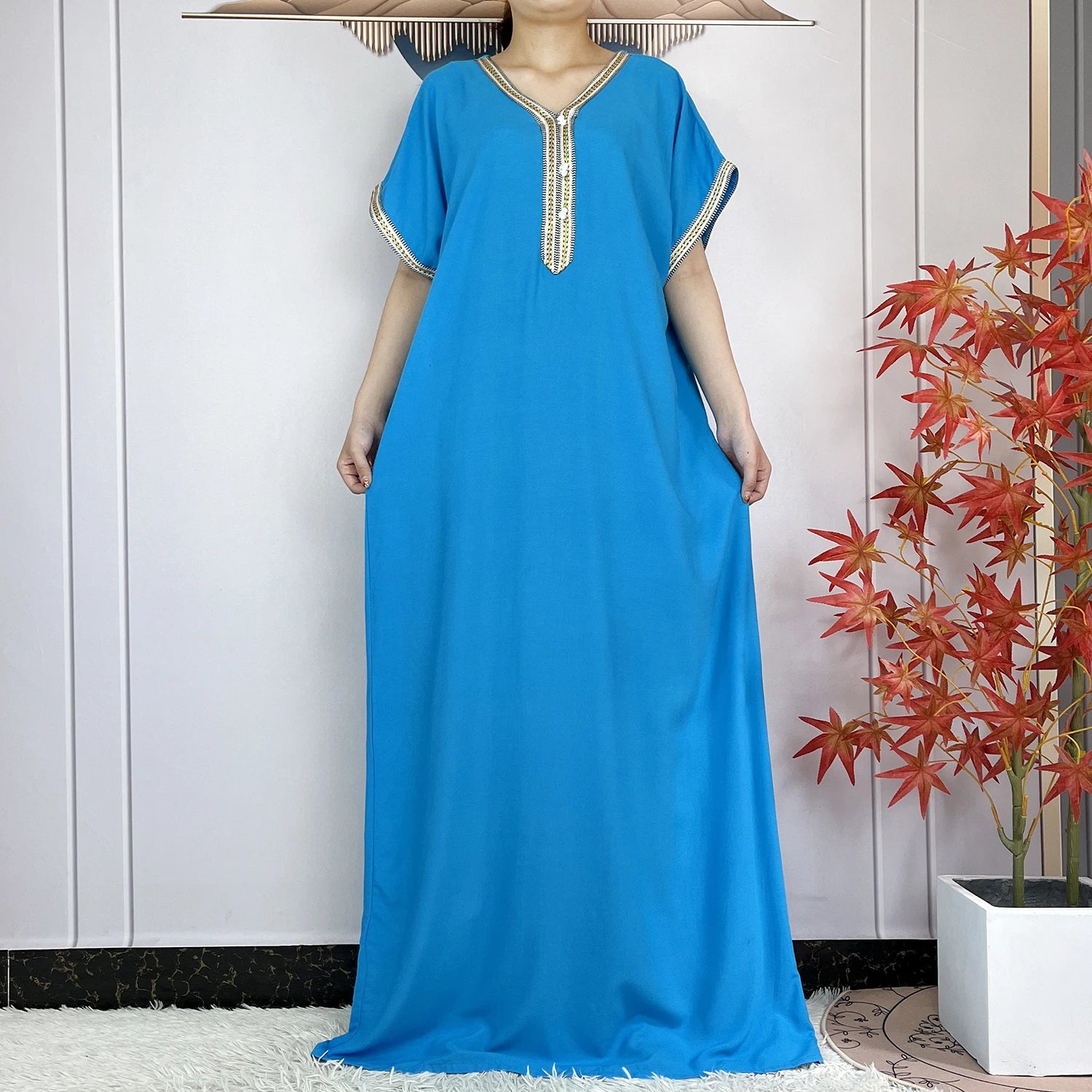 Neue Sommer-Kaftan-Abaya 2023, afrikanische Kleider für Frauen, traditionelle Kleidung, Islam-Gebetskleidung, Türkei, muslimische lose Robe, Ramadan.