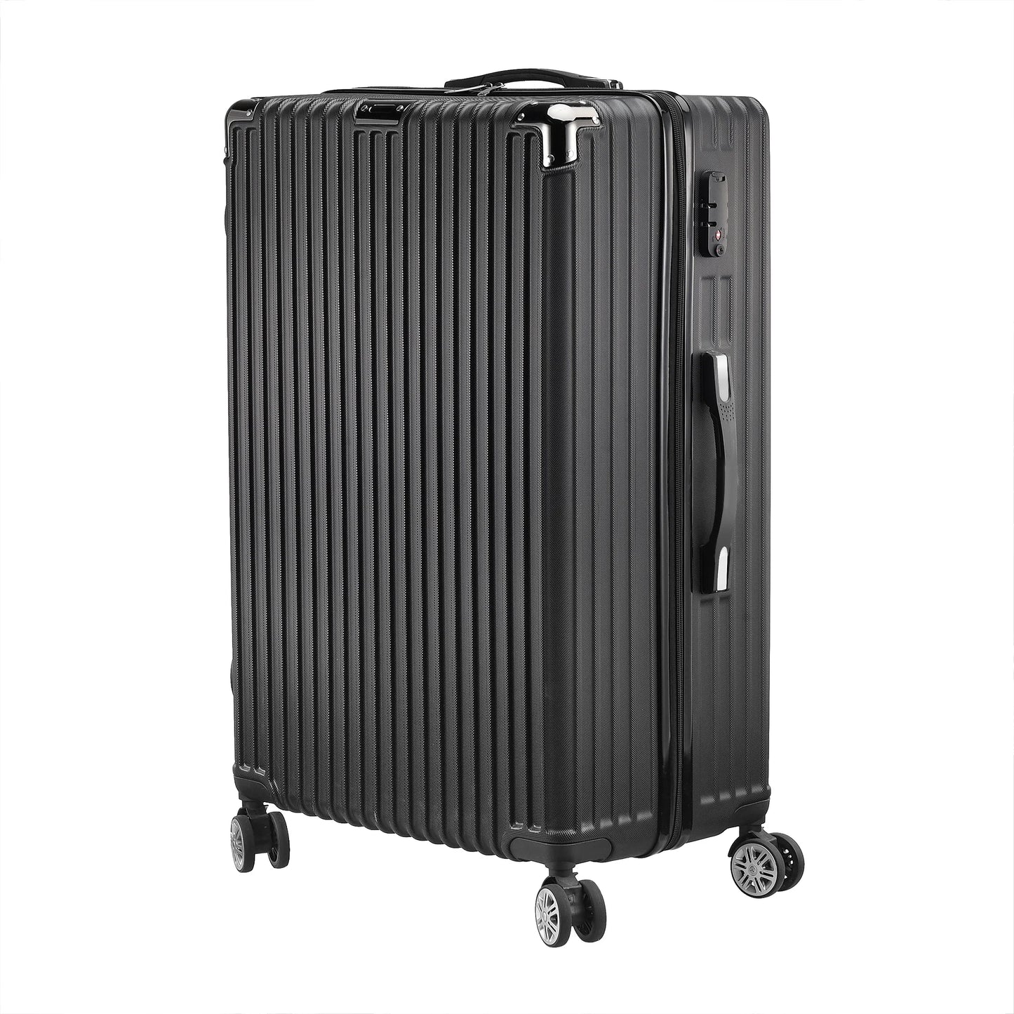 3 Stück Koffer und Trolleys 28/24/20 Zoll – Handgepäckkoffer mit Passwortsperre – Reisekoffer mit Rollen – Hartschalenkoffer klein.