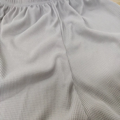 2025 Waffle Women's Shorts High Waist Black Shorts Casual Aesthetic Elastics Hot Pants Loose Summer Women's Clothing Bottoms