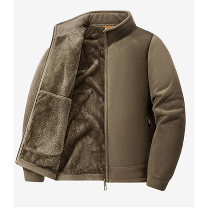 Winter Men Fleece Warm Jackets Mens Windproof Thick Jackets Parkas Coats Men Hooded Casual Outwear Jackets Male LZLLTT