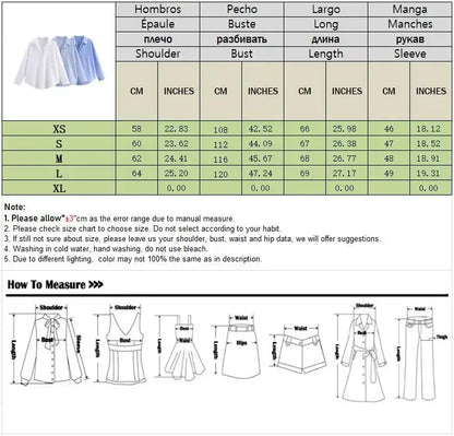Women Fashion Spring Cotton Oxford Long Sleeve Single-breasted Lapel Blouse Street Clothing Shirt Chic Ladies Tops Mujer.
