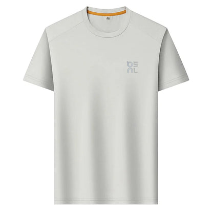 Designer Brand Men's Printed O-neck T-shirt Fashionable Casual Sports Short Sleeved Breathable Cool Luxurious Top Men's Clothing.