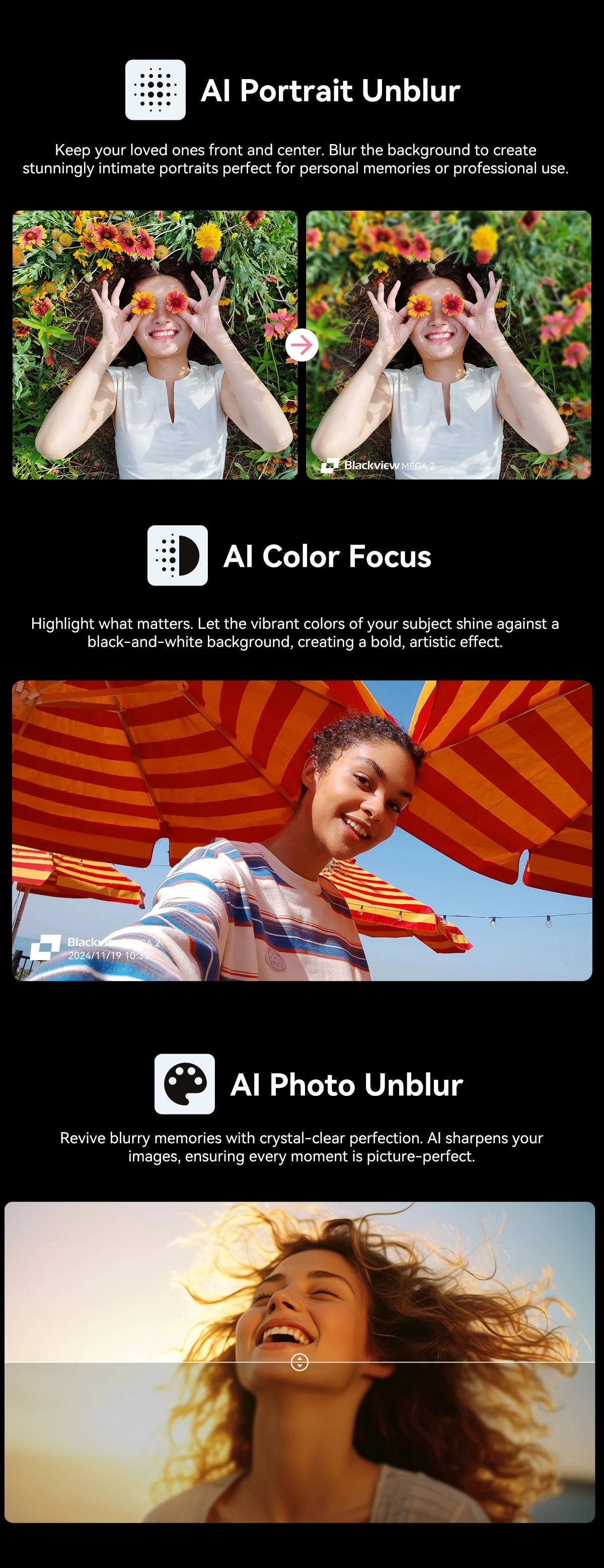 Blackview MEGA 2 Android 15 Tablet 12 inch 2K Display 36(12+24)GB 256GB Unisoc T615 9000mAh Battery Widevine L1 Pad PC