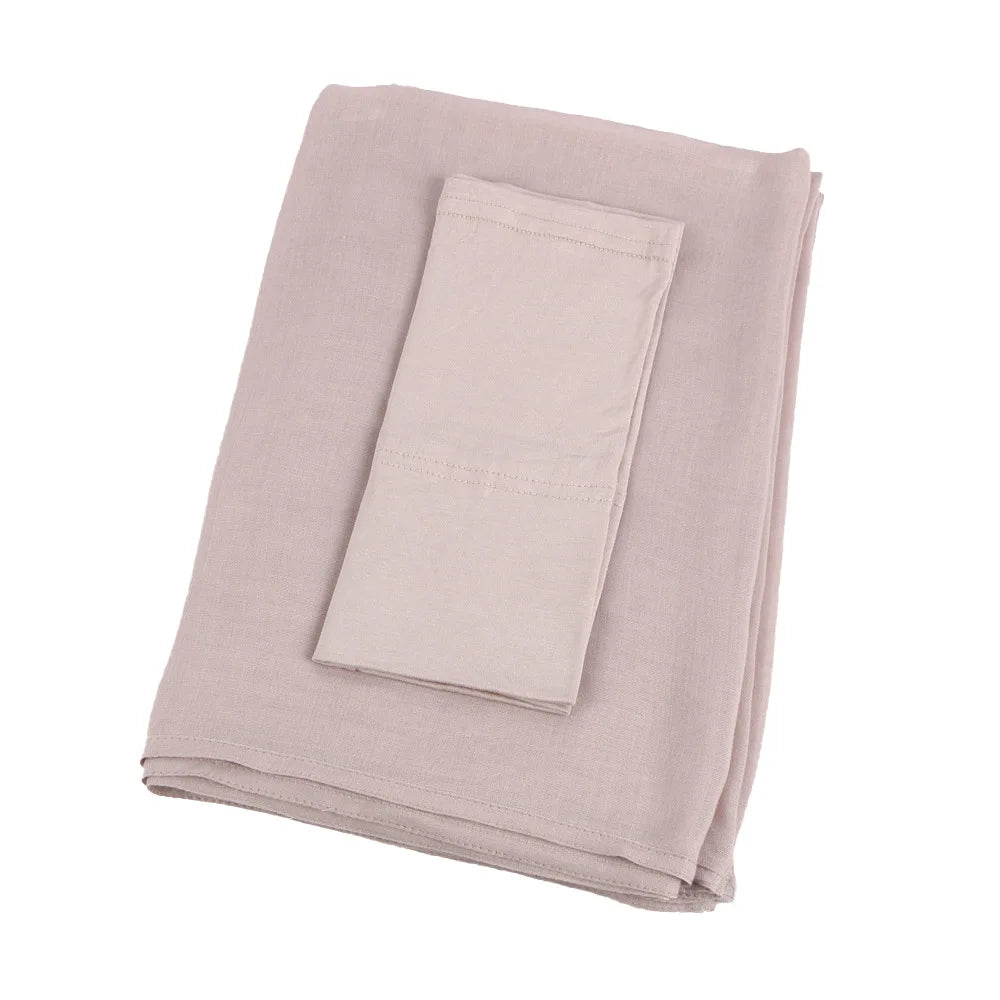 2pcs Set Modal Hijabs with Underscarf Caps Rayon Cotton Shawls for Women Plain Scarf Big Size Headscarf Islamic Turban Headband.