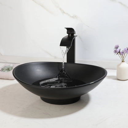 KEMAIDI Waschbecken, Waschbecken, Waschbecken über der Theke, moderne Badezimmer-Waschbecken, Schüssel mit Wasserhahn, kombinierte Waschbecken in mehreren Form