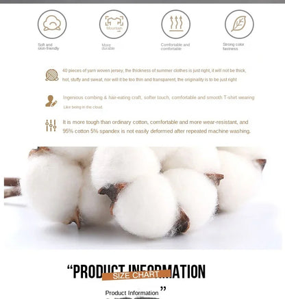 JEEP SPIRIT Mens T-shirt Summer 100%Cotton 230g Heavy Print Sports Breathable Round Neck Top Loose Solid Short Sleeve.