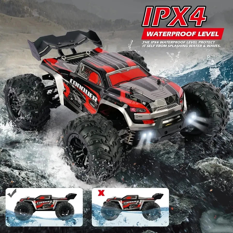 4WD Remote Control Car Off Road 4x4 RC High Speed Buggy Truck Super Brushless 50 or 80KM/H Fast Drift Racing Toy Kids Adults