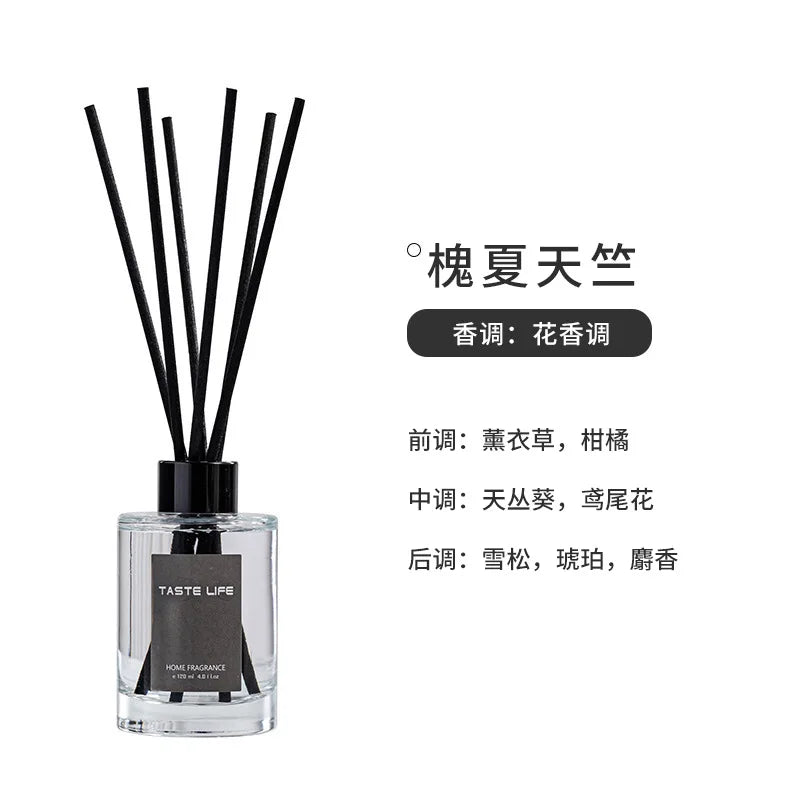 Fire-free aromatherapy 120ml essential oil Hotel home air continuous fragrance Toilet deodorant mosquito repellent aromatherapy.