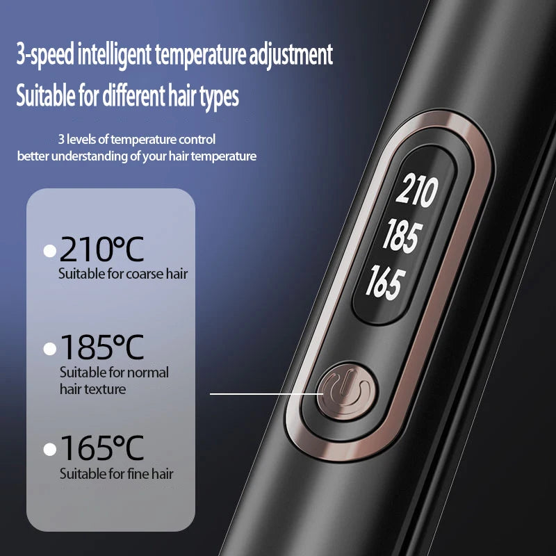 High Quality Electric Hair Brush Straight Curl 2 in 1 For Xiaomi 10 Seconds Fast Heating Unisex Straight Hair Brush Styling Tool.