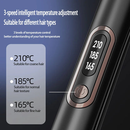 High Quality Electric Hair Brush Straight Curl 2 in 1 For Xiaomi 10 Seconds Fast Heating Unisex Straight Hair Brush Styling Tool.