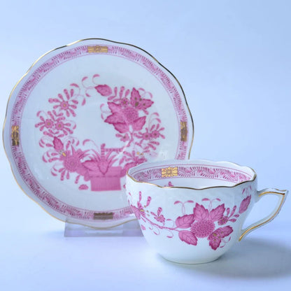 Classical Cup and Saucer Flower Basket Coffee Mug Afternoon Tea Cup Dessert Saucer Home Drinking Cup Saucer Valentine's Day Gift.