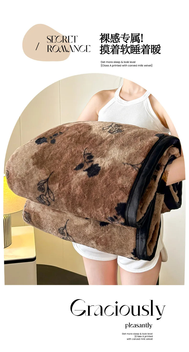 2025 new thickened snow mink  - et light luxury high-end office lunch break  - et air conditioner  - et.