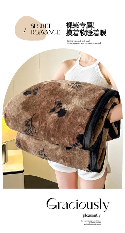 2025 new thickened snow mink  - et light luxury high-end office lunch break  - et air conditioner  - et.