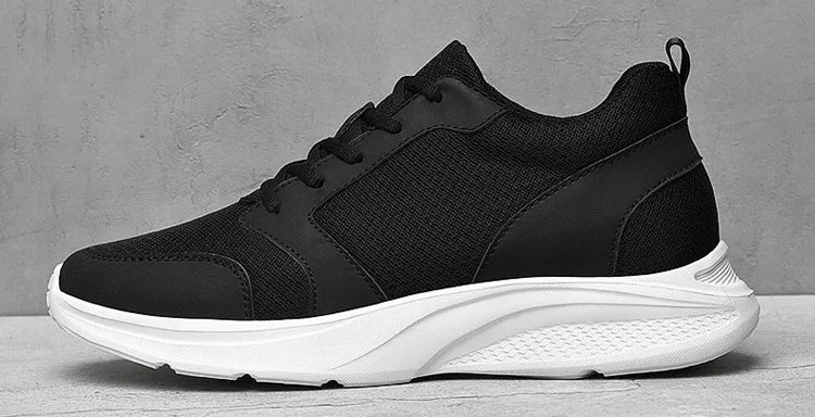 Men Elevator Shoes Height Increase Sneakers Shoes for Men 10cm Sports Casual Shoes Invisible Inner Heightening Shoes for Men 8cm