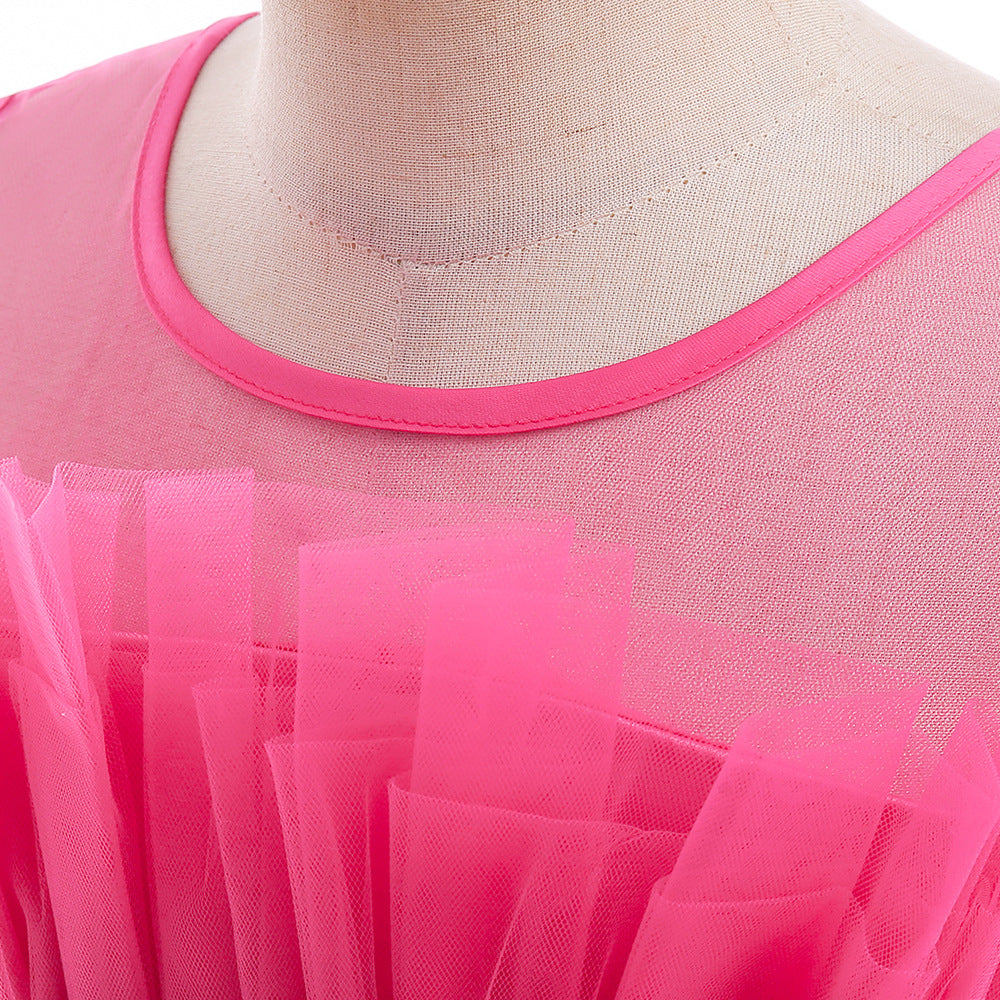 Formelle Abendkleider für Kinder, elegante Partykleider für Mädchen, Kleider mit abnehmbarem Prinzessinnenkleid.