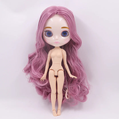 ICY DBS Blyth Doll 1/6 Joint Body 30CM BJD toys Natural shiny face with extra hands AB DIY Fashion Dolls girl gift.