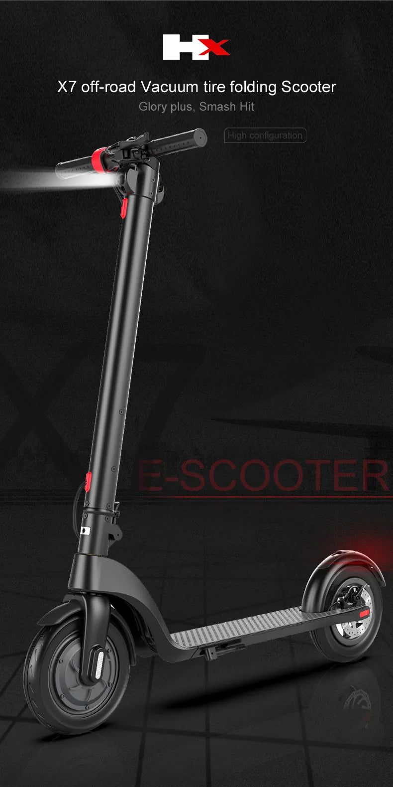 Alnsoor X7 Folding Electric Scooter 350W 36V5Ah 8.5-inch Tire Lightweight E-Scooter Adult Urban Commuting EScooter.