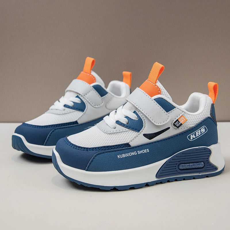 Autumn Girls Sneakers Mesh Fashion Soft Sole Outdoor Non-slip Children Casual Shoes Running Basketball Boy Sport Shoe Size 26-37.