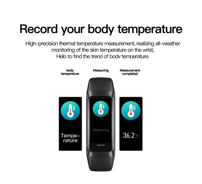 LIGE Amoled Smart Watch Smartwatch Band Women Heart Rate Blood Waterproof Connected Smart Bracelet Sport Fitness Tracker  Watch.