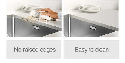 Large Size Nano Meter Cup Rinser Stepped Kitchen Sink 304 Stainless Steel 4mm Thickness Handmade Sinks With Knife Holder