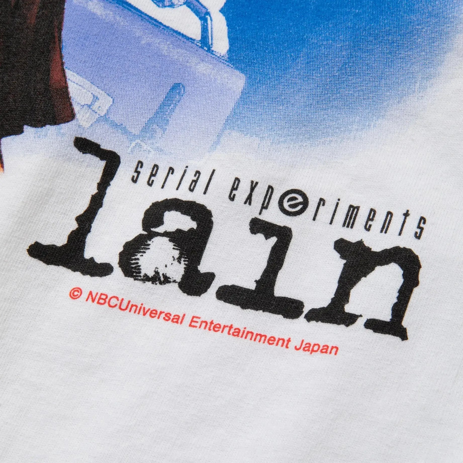 Classic Anime Serial Experiments Lain Print T-shirts Summer Men Oversized Y2k Casual Cotton T-shirts Street Hip Hop Male Clothes.
