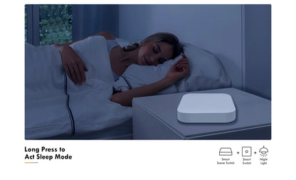 GIRIER ZigBee Szenenknopfschalter, intelligenter Szenencontroller für die Heimautomation, Multi-Szenario-Verknüpfungsschalter, funktioniert zu Hause.