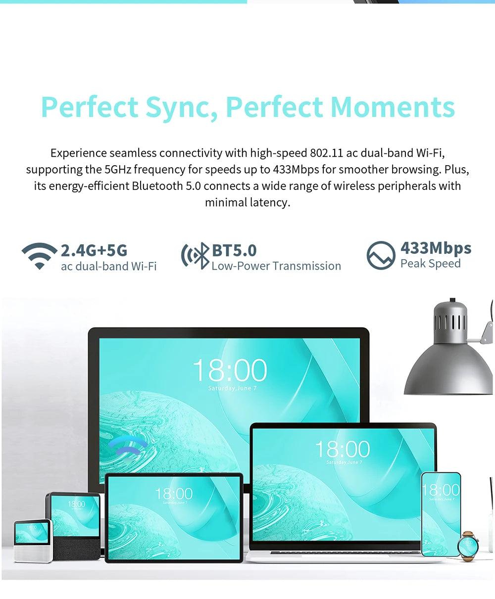 Odea S11 Tablet Android 14 Max 16GB RAM 256GB ROM T606 8-core 11 inch TDDI Tablets 4G VoLTE GPS 8000mAh Widevine L1 Type-C.