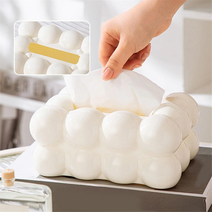 Bubble Shape Tissue Box Holder Living Room Tissue Case Cover Toilet Paper Dispenser Case Kitchen Napkin Holder Box-B61B.