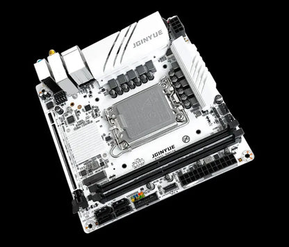 JGINYUE B760i Motherboard LGA 1700 Support Intel Core 12th 13th DDR4 3200mhz RAM Latest mini itx B760i-GAMING.