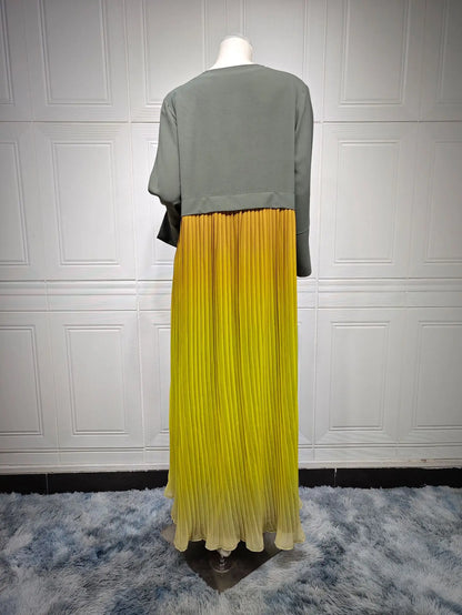 Ramadan Open Chiffon Kimono Abaya Kaftans Turkey Islam Muslim Dress Prayer Clothes Women Djellaba Kebaya Robe Femme Musulmane