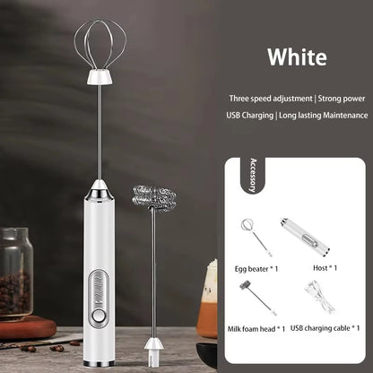Xiaomi Electric Milk Frother Mini Handheld Wireless Powerful Type-C Rechargeable Convenience Coffee Milk Whippingmousseur à lait.