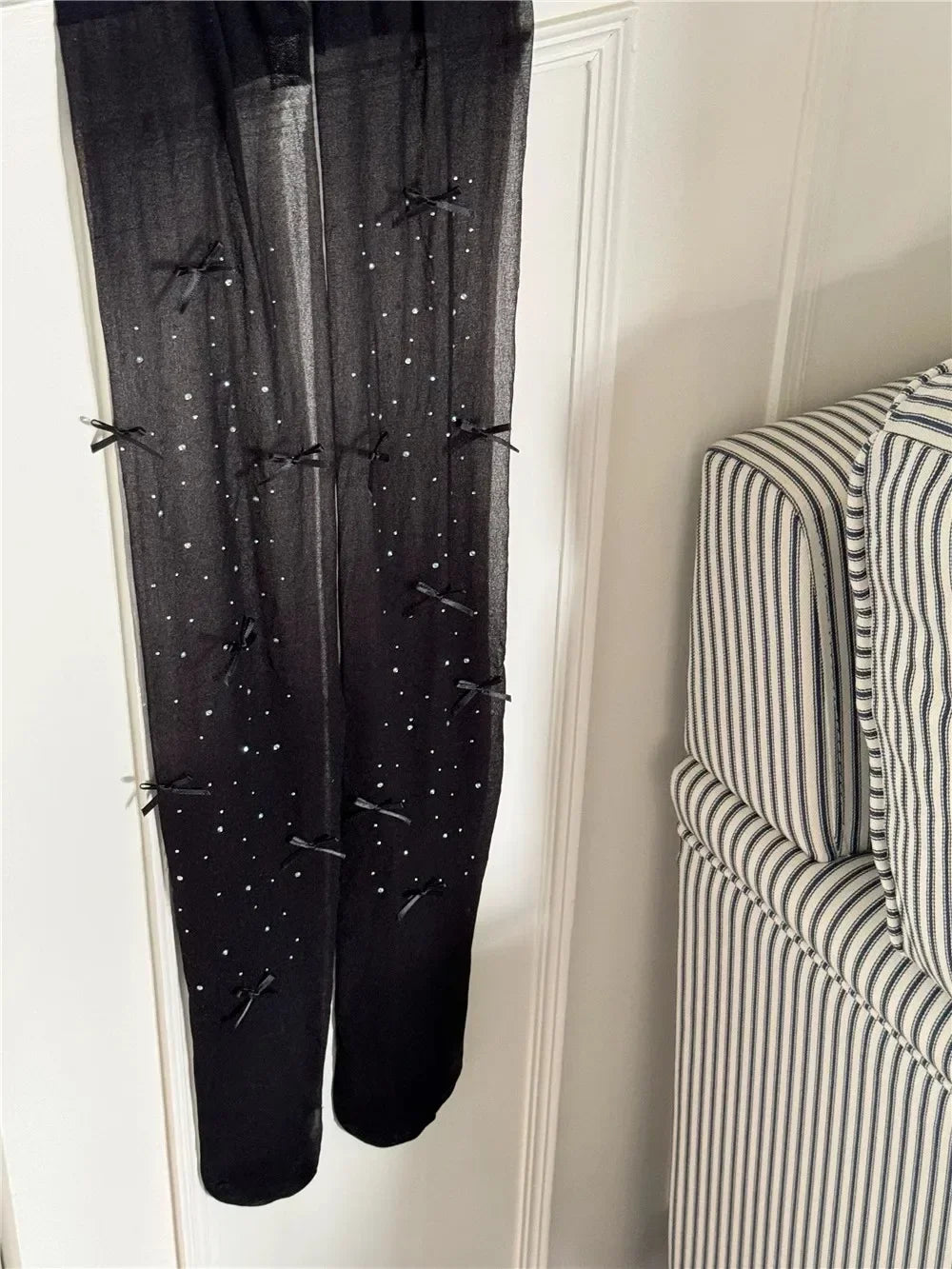 New Lolita Velvet Bowkont Embroidery Pearl Tights Pantyhose Flash Diamond Women Tight JK Style Sweet Girls Kawaii Cute Stockings