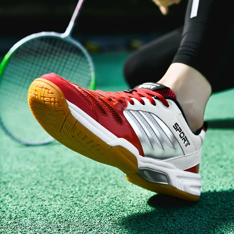 Badminton Shoes Court Tennis Sneakers for Training Volleyball Indoor Outdoor Professional Men Women Breathable Sport Big Size.