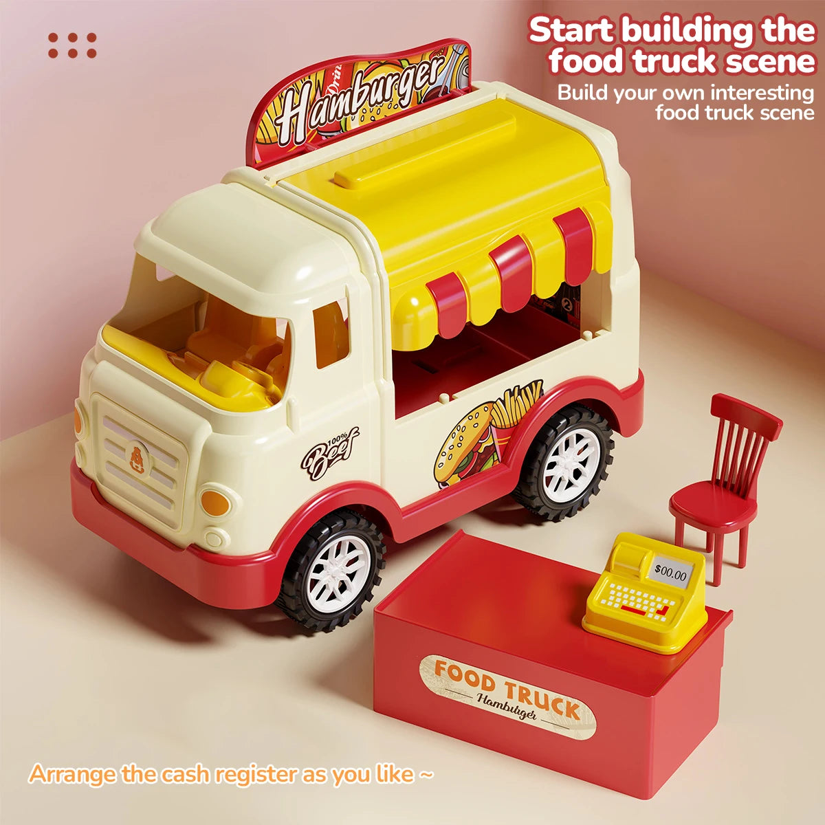 Simulated Kitchen Toy Play Set Miniature Food Pretend Play House Appliance Laundry Cookware Children Role-Playing Toys Girl Game