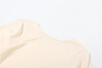 Zahlung Casual Mini Kleid Frauen Prägnante Klassische Backless Volle Hülse O-ansatz Grundlegende Weibliche Bodycon Straße Kleidung