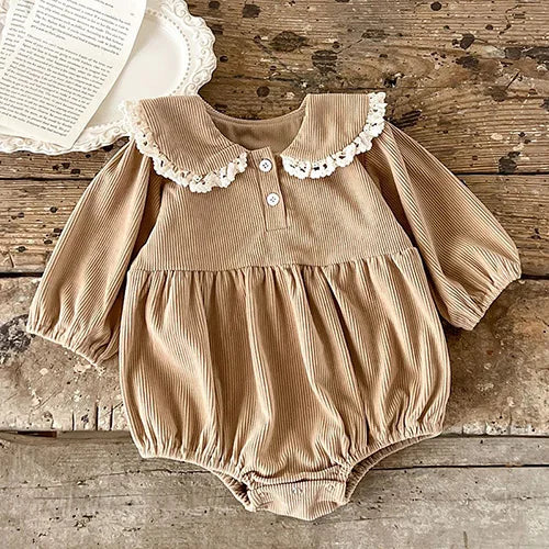 2024 neue Herbst Infant Baby Jungen Mädchen Overall + Hut Samt Einfarbig Lange SleevedNewborn Baby Mädchen Bodys Baby kleidung.