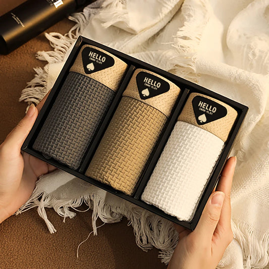 3Pcs männer Unterwäsche Eis Seide Mesh Boxer Shorts Sexy Höschen Mann Unterhose Dünne Männliche U Konvexen Dessous Großhandel viele L-6XL