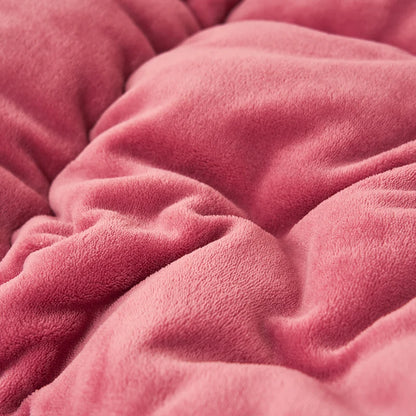 New Milk Velvet Soybean Comforter Grey Winter Keep Warm Duvet Solid Quilt Soft Fleece Thickened Blanket Drop Shippping Full.