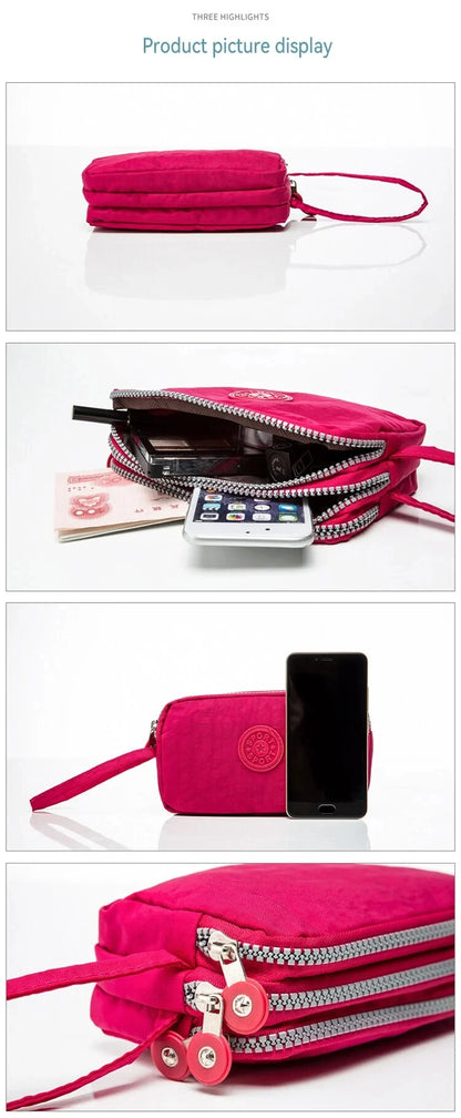 Women Nylon Waterproof Bag Messenger Bags For Lady Crossbody Large Capacity Travel Shoulder Bag Casual Handbags High Quality