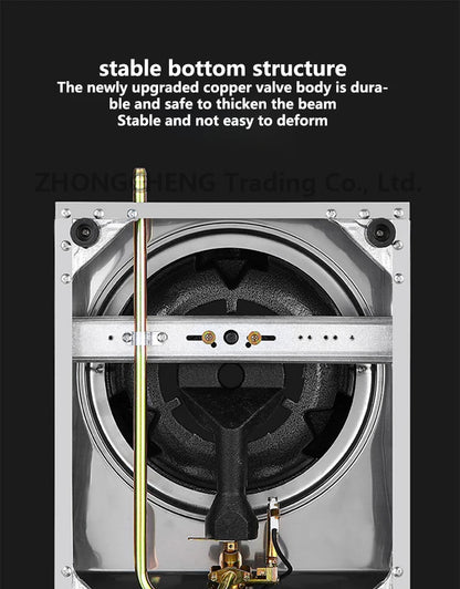 Furious Fire Stove Commercial Single Stove Liquefied Gas Stove Stir-frying High pressure stove stainless steel desktop gas stove