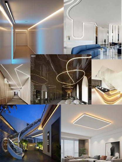 IP67 Waterproof Led Neon Silicone Flexible Light Tube Suitable for 5mm 8mm 10mm 12mm PCB WS2812B WS2811 5050 RGB Light Strip.