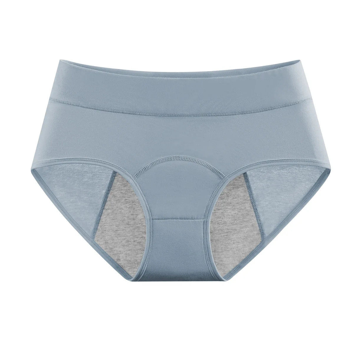 1pcs Cotton Women's Mid Waist Leak Proof Menstrual Panties Female Widen Period Physiological Briefs Lady Ventilate Comfort Panty.