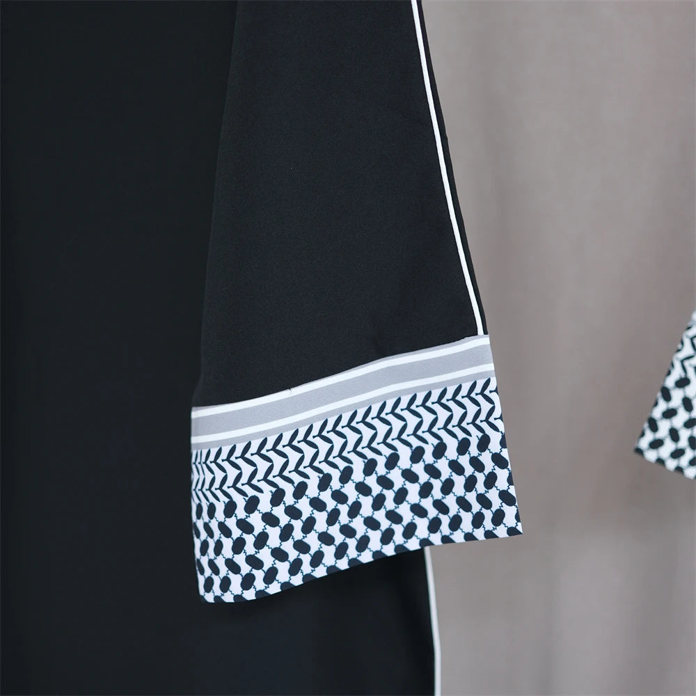 Ramadan Eid Plain Modest Abaya Dubai Muslim Islam Kaftan Dress Abayas For Women Kebaya Caftan Marocain Vestidos Robe Musulmane.