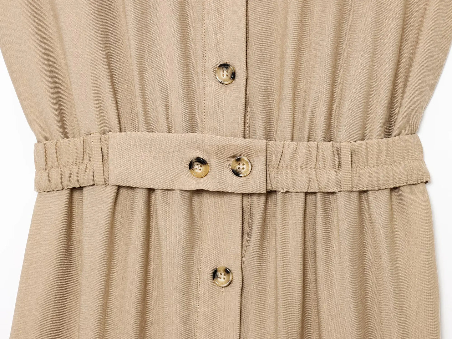 2025 Summer Vintage Casual Chic Women Jumpsuits Solid Sleeveless Belt Wide Leg Bodysuits Fashion Jumpsuit.