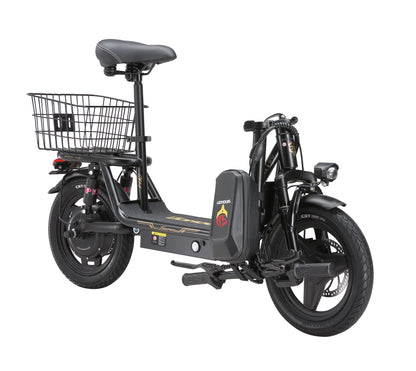 K14 Electric Scooter 500W Peak Motor, 14'' Tires,36V 15.6Ah Battery,32km/h Max Speed,50-60km Range,350W Rated Motor, Disc Brakes.