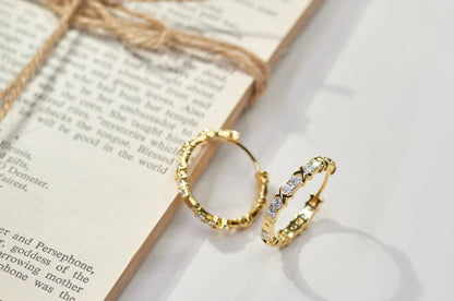 GIGAJEWE Moissanite D Nova Pink Color VVS1 Total 1.92ct 925 Silver Earring 18K Gold Plated Diamond Test Passed Jewelry Girl Gift