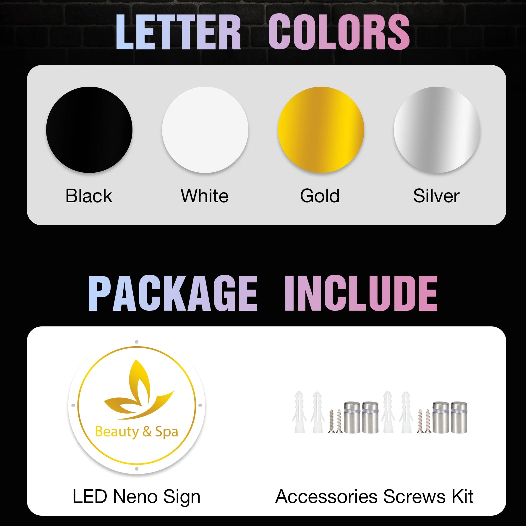 Custom Business Logo LED Sign Backlit Acrylic 3D Rectangle Wall Decor for Beauty Salon Office Company Logo Lighting Signage.