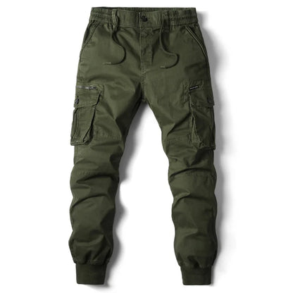 Cargo Pants Men Jogging Casual Pants Cotton Full Length Tactical Military Pants Trousers.